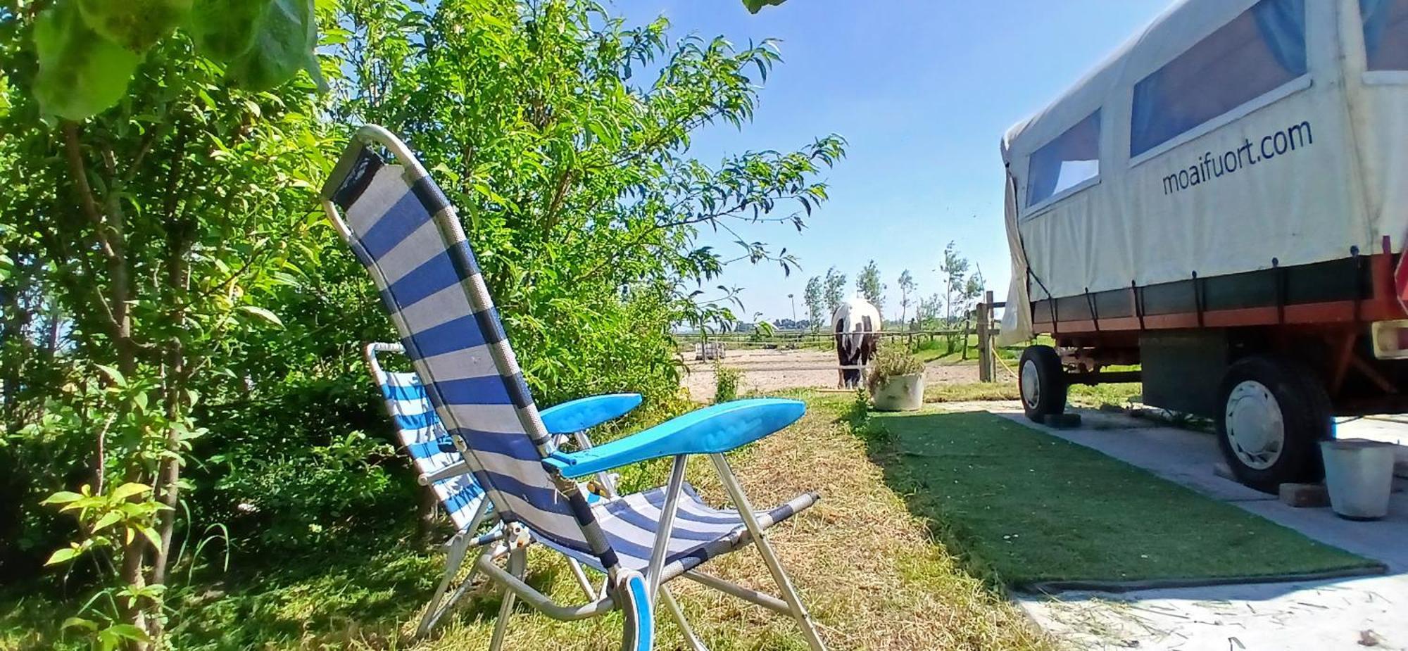 Luxury tent De Huifkar, Trekkershut Bij Sneek Hommerts